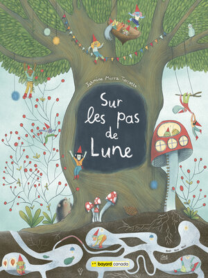 cover image of Sur les pas de Lune